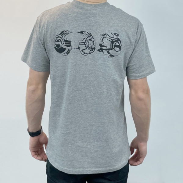 GBRacing Designed T-Shirt Grey Marl